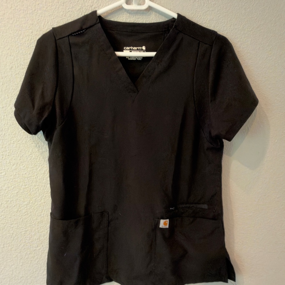 Carhartt Black V-Neck Work Top